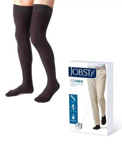 Jobst For Men K1 Lår Sort S 1par v:3164810