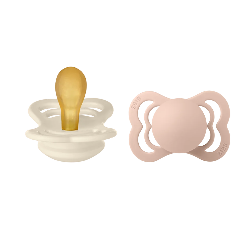 BIBS Supreme Latex Ivory/Blush 2 pak – Flere størrelser v:9860409 BIBS Supreme Latex Ivory/Blush 2 pak – Flere størrelser v:9860409