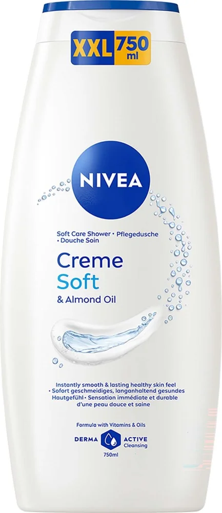 NIVEA Creme Soft & Almond Oil Shower 750 ml v:4413771 NIVEA Creme Soft & Almond Oil Shower 750 ml v:4413771