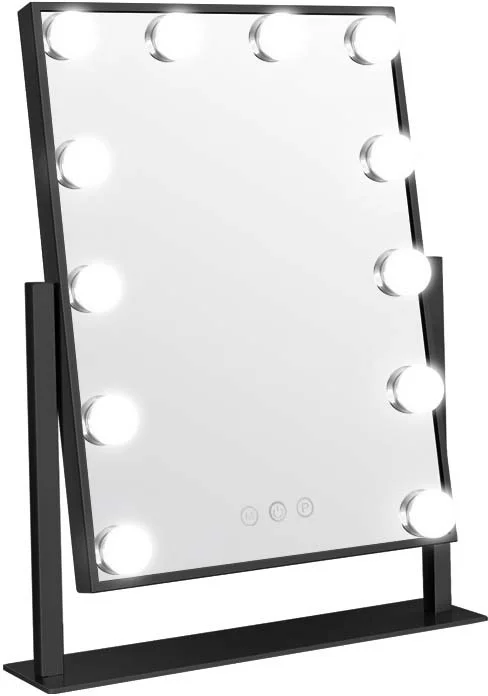 Gillian Jones Led Makeup Artist Mirror With Touch Black v:8388584 Gillian Jones Led Makeup Artist Mirror With Touch Black v:8388584