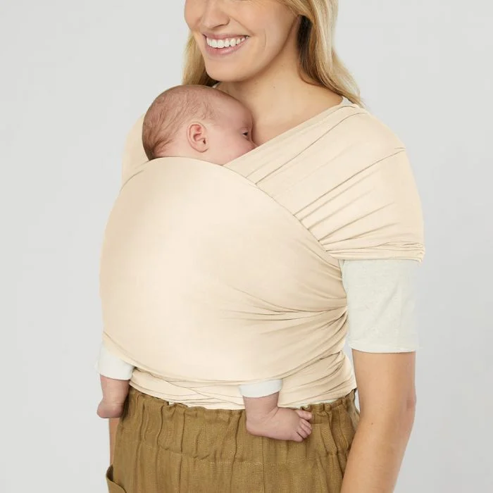 Aura Wrap Knit Cream v:8751897