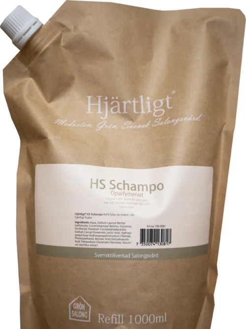 Hjärtligt Högsensitiv Schampo Refill 1000 ml v:8374833