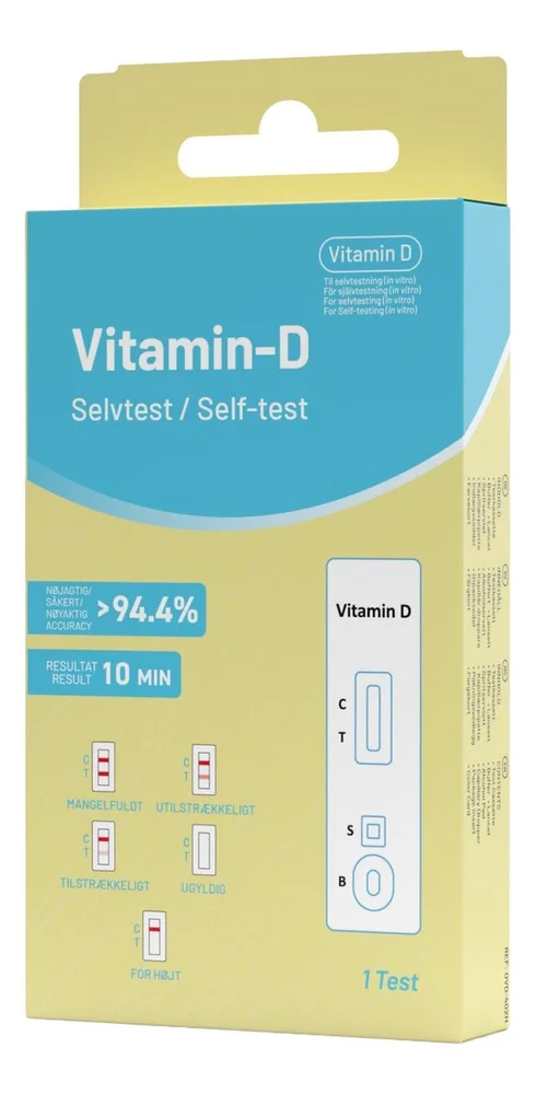 Nordic Tests D-vitamintest – 1 stk. v:7352975
