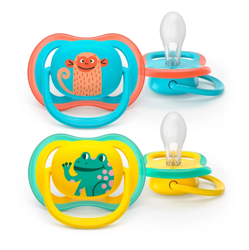 Philips Avent Smokk Ultra Air 18 m+ – turkis, gul – 2 stk. v:4748221 Philips Avent Smokk Ultra Air 18 m+ – turkis, gul – 2 stk. v:4748221