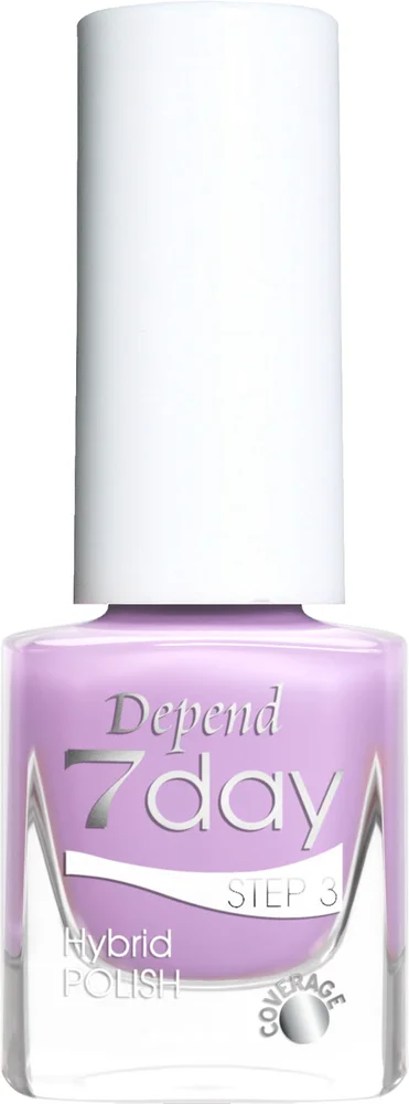 7 Day Hybrid Nail Polish 7342 Lovely Lavender – Depend v:7952208