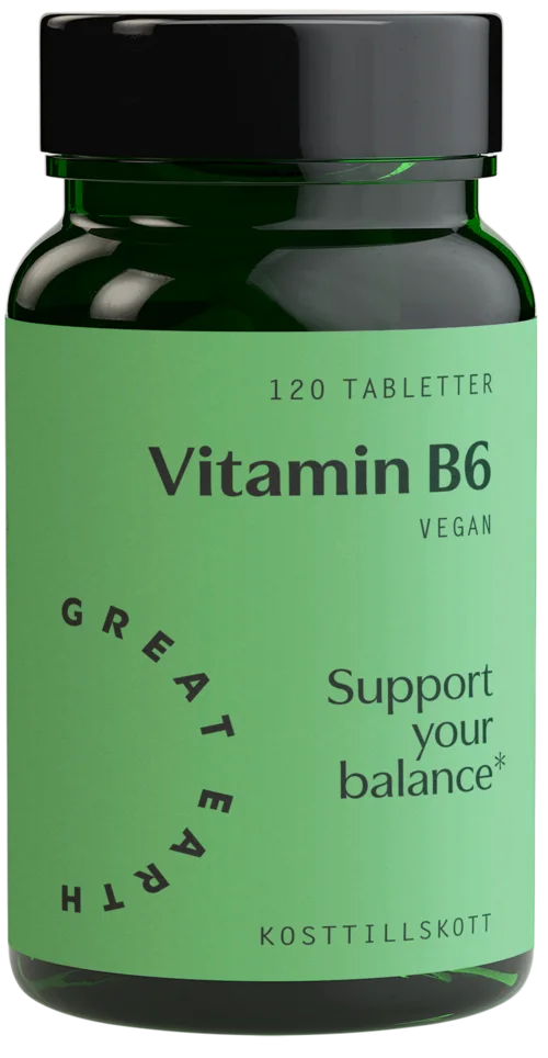 Great Earth Vitamin B6 120 stk v:7263627 Great Earth Vitamin B6 120 stk v:7263627