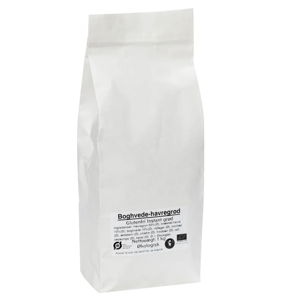 Aurion Instant Havre/Bokhvetegrøt Ø – 600 gram v:7536654 Aurion Instant Havre/Bokhvetegrøt Ø – 600 gram v:7536654