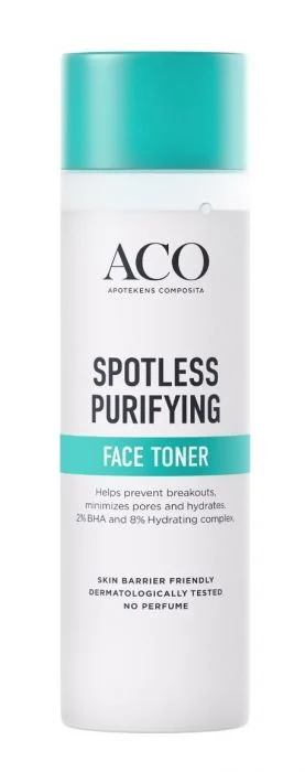 ACO Spotless Face Toner 200 ml – Mot kviser og uren hud v:7831625 ACO Spotless Face Toner 200 ml – Mot kviser og uren hud v:7831625