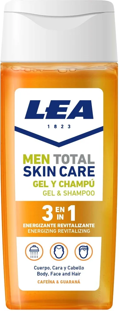 LEA Men 3 in 1 Energizing Revitalizing Shower Gel and Shampoo 300 ml v:3060897 LEA Men 3 in 1 Energizing Revitalizing Shower Gel and Shampoo 300 ml v:3060897