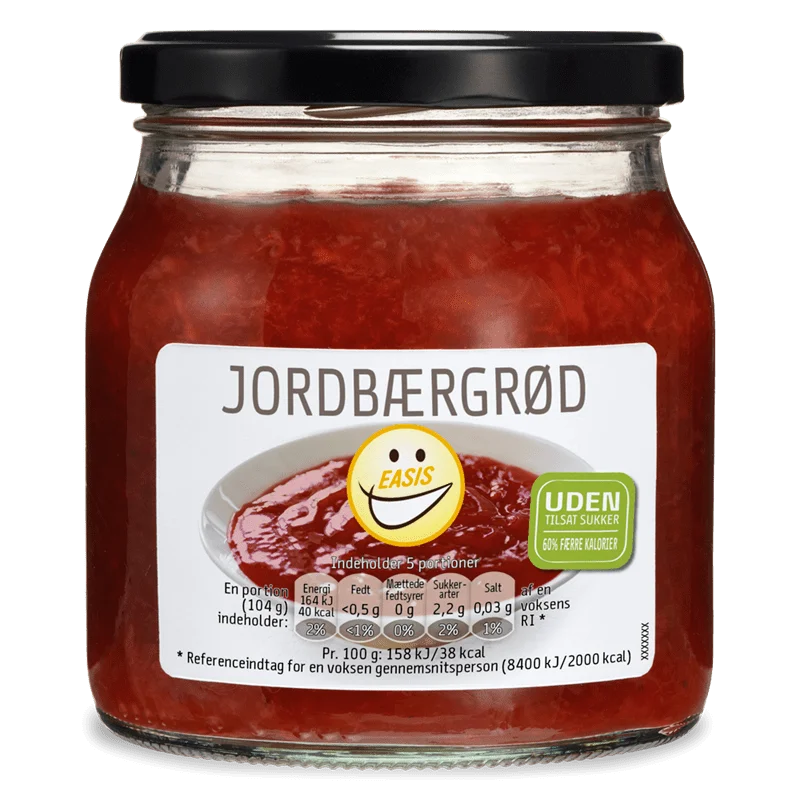 Easis Jordbærgrøt - 520 g v:9086793