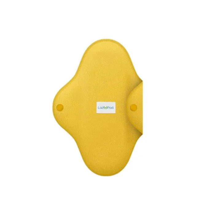 LadyPad Økologiske vaskbare truseinnlegg Pantyliner Yellow Str. S – 1pk v:3915123