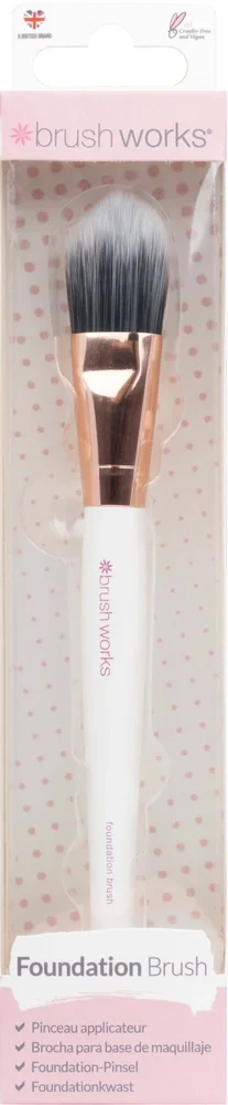 Brushworks Foundation Brush- Pink & Gold v:4727767