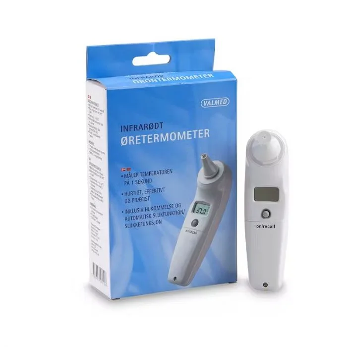 Valmed infrarødt øretermometer 1STK v:6307145 Valmed infrarødt øretermometer 1STK v:6307145