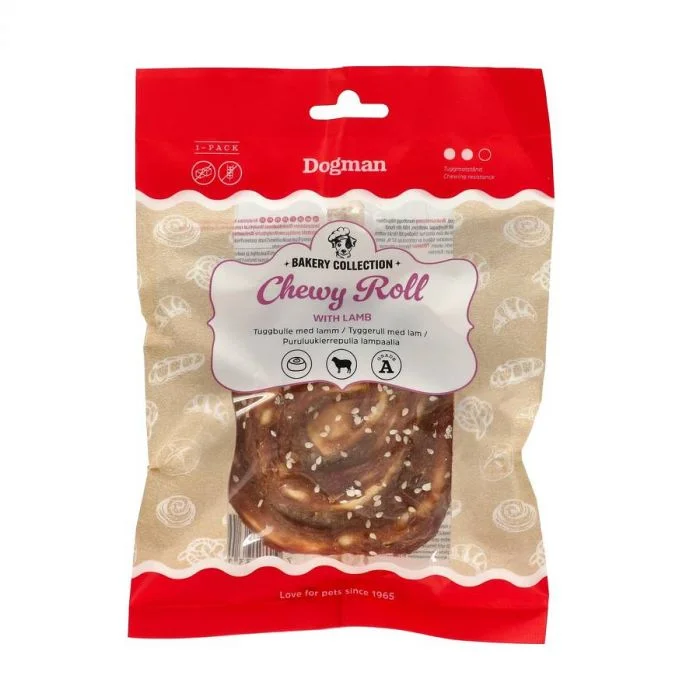 Dogman Bakery Collection Tyggbolle Med Lam 10 cm v:5371395