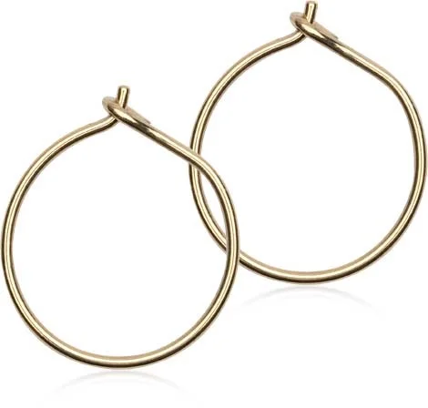Blomdahl Golden Titanium Ear Ring 14 mm v:5737489