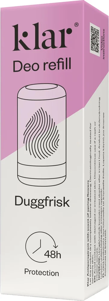 Klar Deo Refill Dewy Fresh 45 ml v:5823245