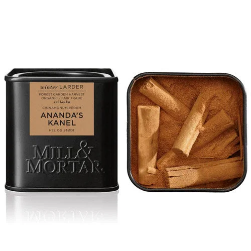Ananda's Kanel Økologisk | Malt & Hel 45 g v:5916860 Ananda's Kanel Økologisk | Malt & Hel 45 g v:5916860