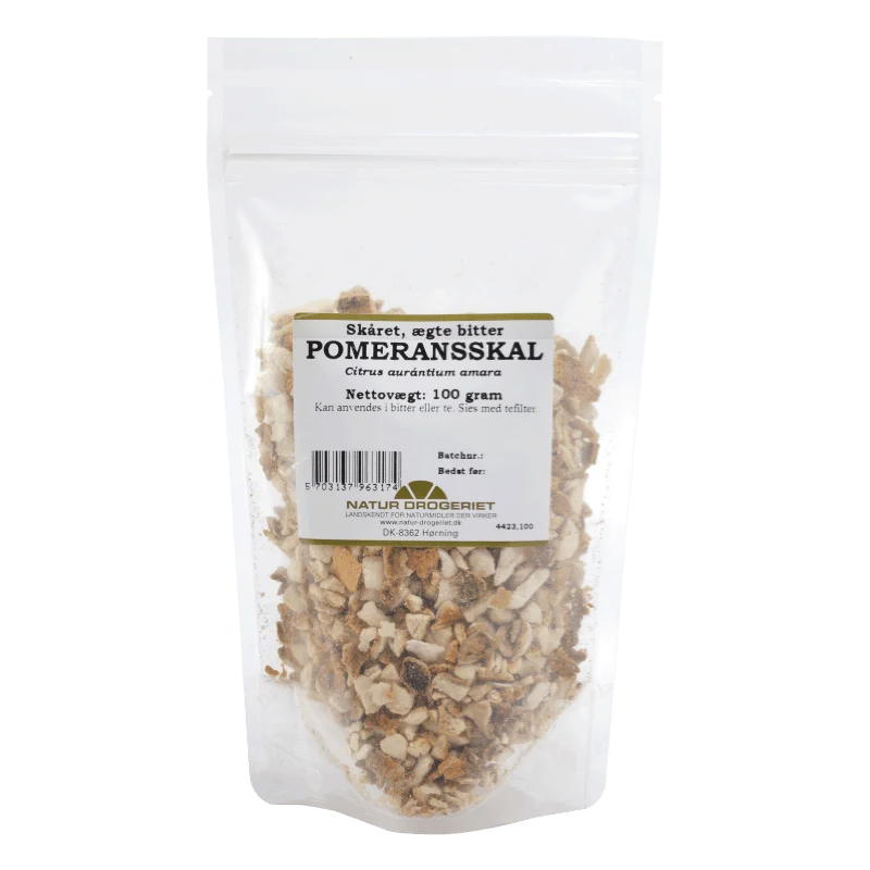 Natur-Drogeriet skåret, bitter Pomeransskall – 100 g v:2711333 Natur-Drogeriet skåret, bitter Pomeransskall – 100 g v:2711333