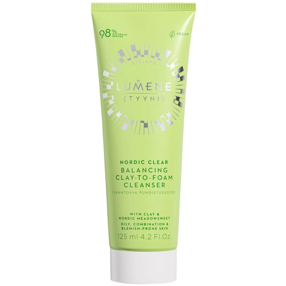 Nordic Clear Balancing Clay-to-Foam Cleanser, 125ml v:5415901