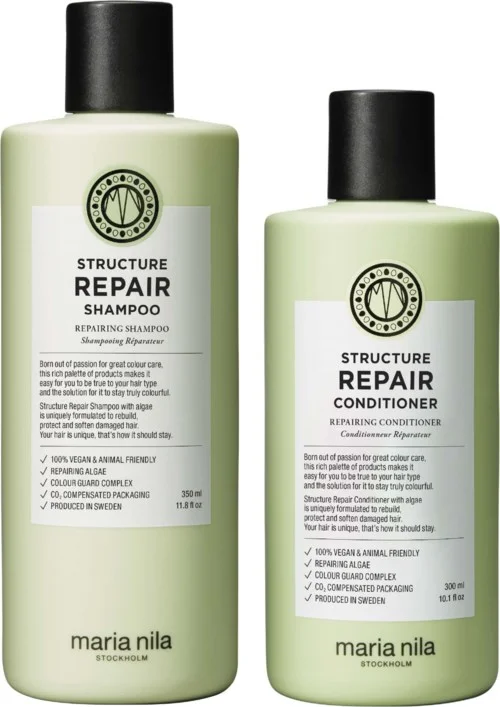 maria nila Structure Repair Bundle Shampoo 350 ml & Conditioner 300 ml v:2781794 maria nila Structure Repair Bundle Shampoo 350 ml & Conditioner 300 ml v:2781794