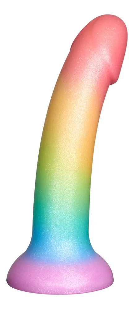 Baseks Colour-Mix Silicone Dildo – 18 cm. v:2653041 Baseks Colour-Mix Silicone Dildo – 18 cm. v:2653041