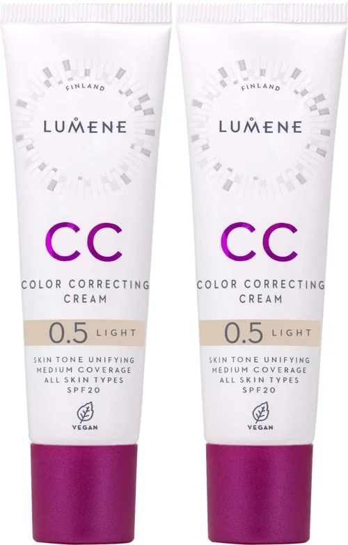 Lumene Bundle CC Color Correcting Cream SPF20 Light x 2 v:3911862 Lumene Bundle CC Color Correcting Cream SPF20 Light x 2 v:3911862