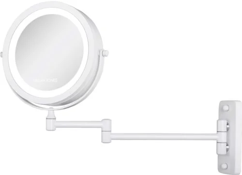Gillian Jones Double-sided Wall Mirror with LED light White v:8128449