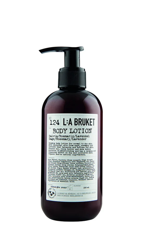 124 Body Lotion Sage/Rosemary/Lavender 240 ml – L:A BRUKET v:4566919