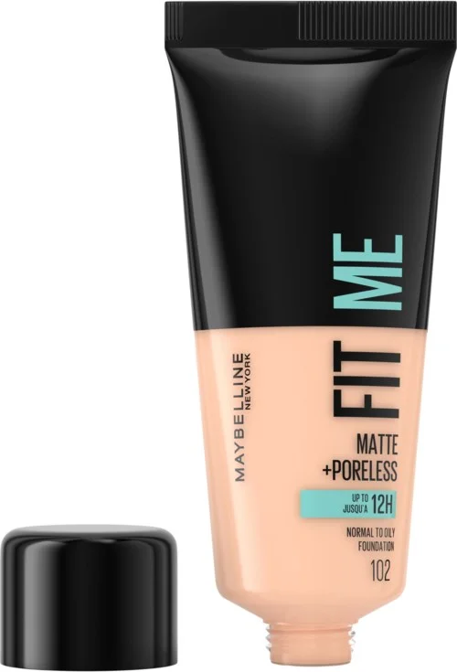 Maybelline New York Matte + Poreless Foundation 102 Fair Ivory v:5530030