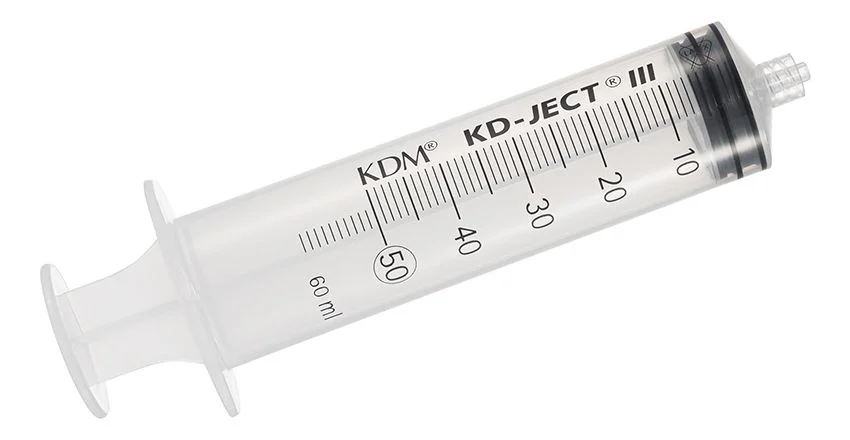 KD-Ject III sprøyte 3-k 50ml LL centrisk grad 1ml - 30 stk. v:8229902