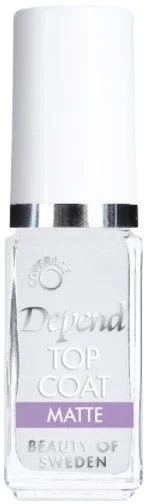 Depend Minilakk klar topplakk matt nr 304 – matt top coat v:8865798 Depend Minilakk klar topplakk matt nr 304 – matt top coat v:8865798