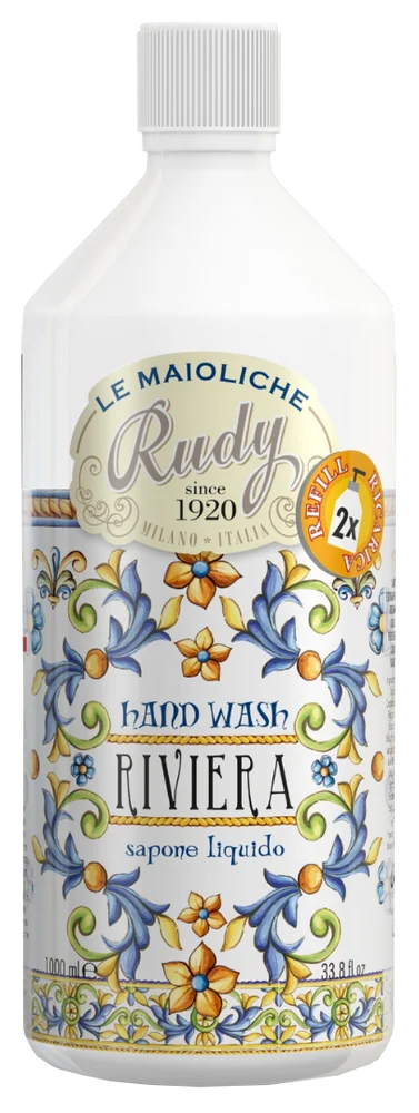 Rudy Riviera Le Maioliche Hand Wash Refill 1000 ml v:5935253 Rudy Riviera Le Maioliche Hand Wash Refill 1000 ml v:5935253