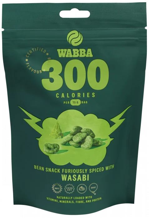 Wabba Bean bønnesnacks Wasabi | Sprø snacks v:6442201 Wabba Bean bønnesnacks Wasabi | Sprø snacks v:6442201