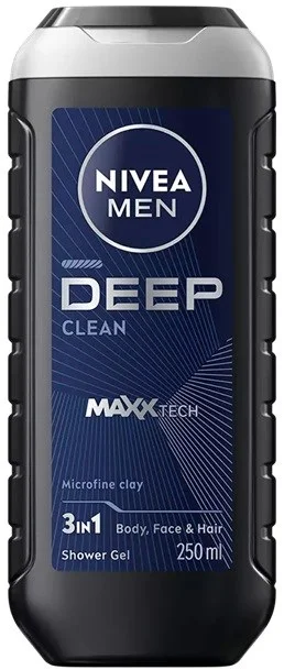 NIVEA MEN Deep Shower Gel 250 ml v:6107796 NIVEA MEN Deep Shower Gel 250 ml v:6107796