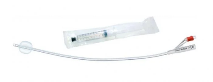 Aquaflate Brillant silikon prefylt kateter til kvinner ch14 5 stk v:9177185