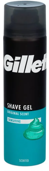 Gillette Original Scent Sensitive Shave Gel 200ml v:2224939 Gillette Original Scent Sensitive Shave Gel 200ml v:2224939