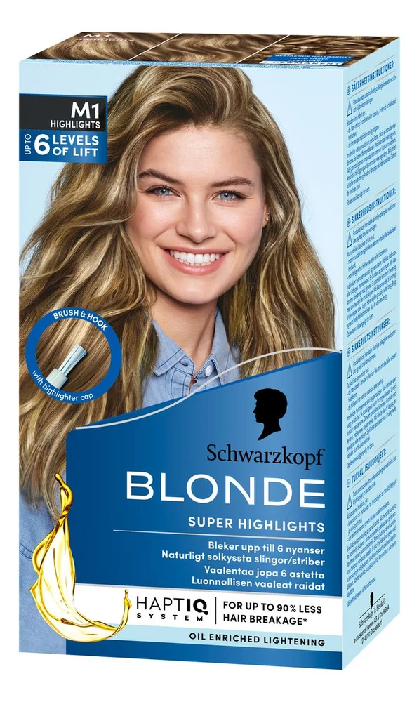 Schwarzkopf Blonde M1 Super Slingor v:9930877
