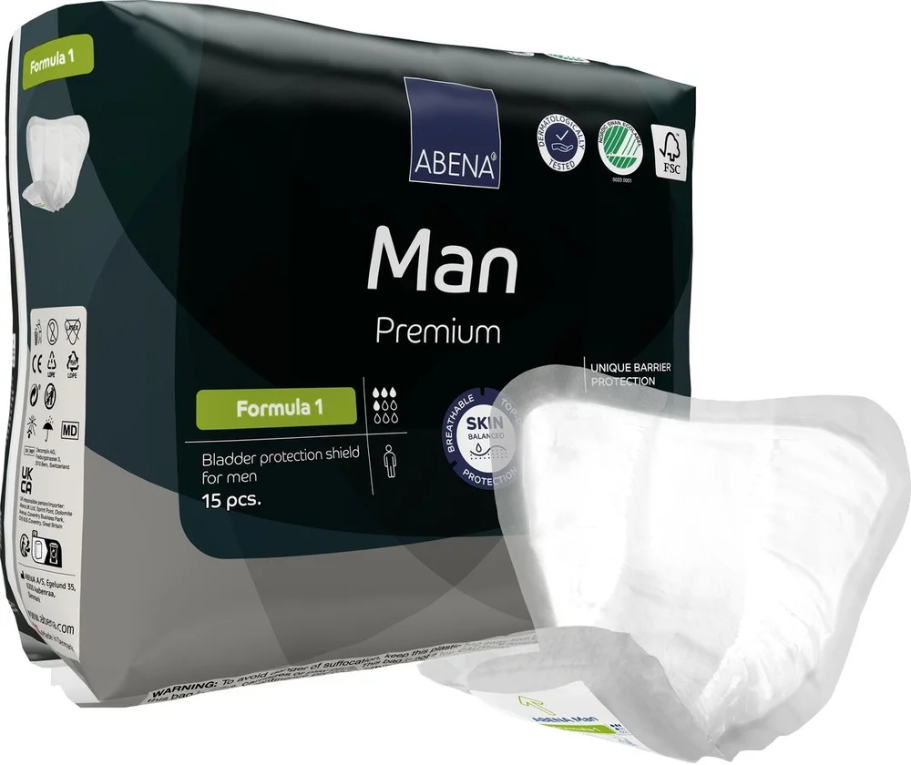 Abena Man Formula 1 bind - 14 stk. v:5159677