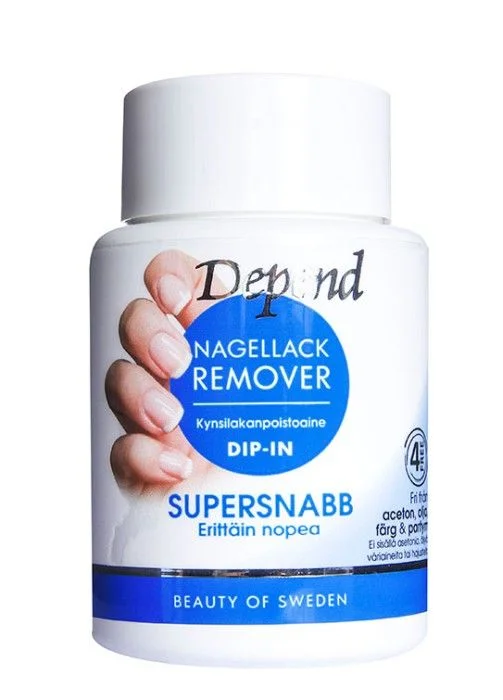 Depend Dip-In Nail Polish Remover Super Rask 75 ml v:8452729