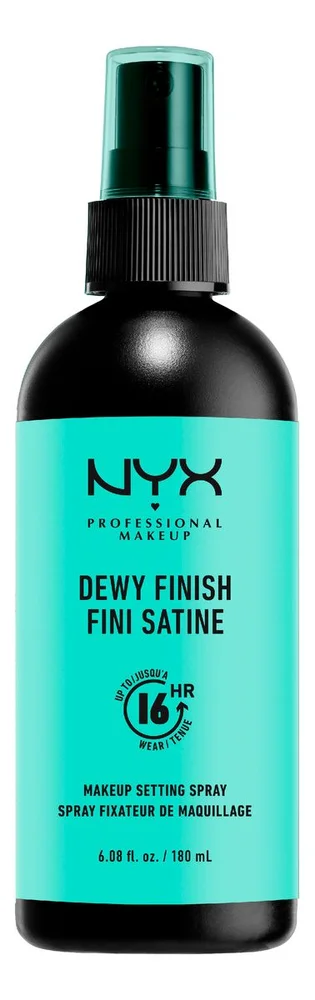 NYX Professional Makeup Makeup Setting Spray – Dewy Finish – 180 ml. v:8669357 NYX Professional Makeup Makeup Setting Spray – Dewy Finish – 180 ml. v:8669357