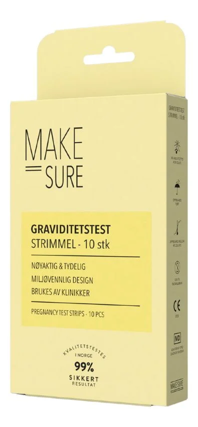 Make Sure Graviditetstest Strimmel – 10 stk. v:6804251 Make Sure Graviditetstest Strimmel – 10 stk. v:6804251