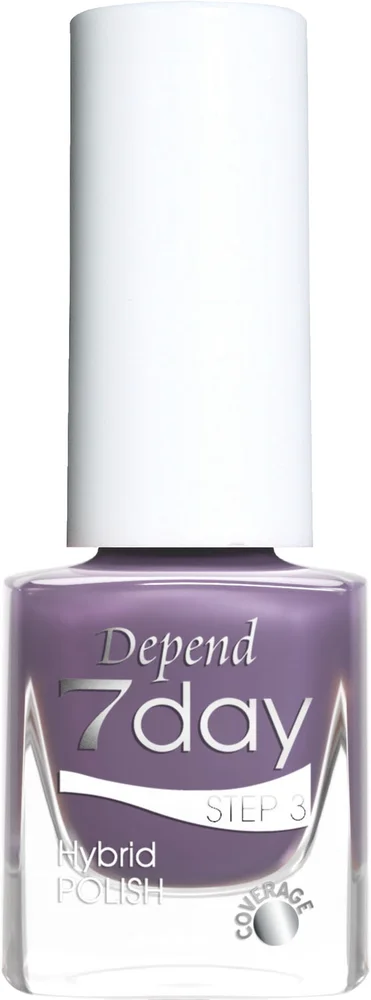 7 Day Hybrid Nail Polish 7343 Premium Plum – Depend v:9755508