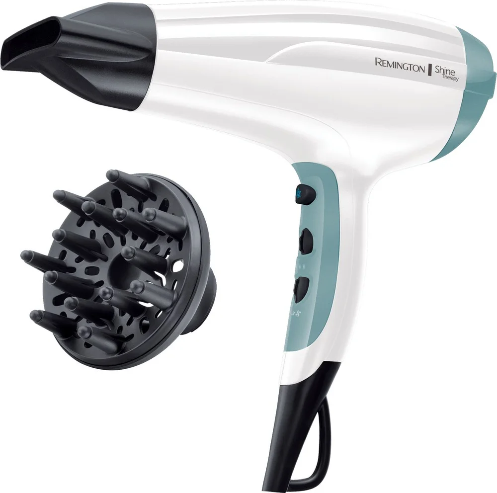 Remington Shine Therapy Dryer D5216 Hårføner – 1 stk. v:5627270 Remington Shine Therapy Dryer D5216 Hårføner – 1 stk. v:5627270