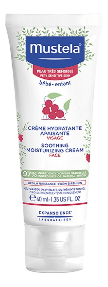 Mustela Soothing Moisturizing Cream – 40 ml. v:2936485 Mustela Soothing Moisturizing Cream – 40 ml. v:2936485