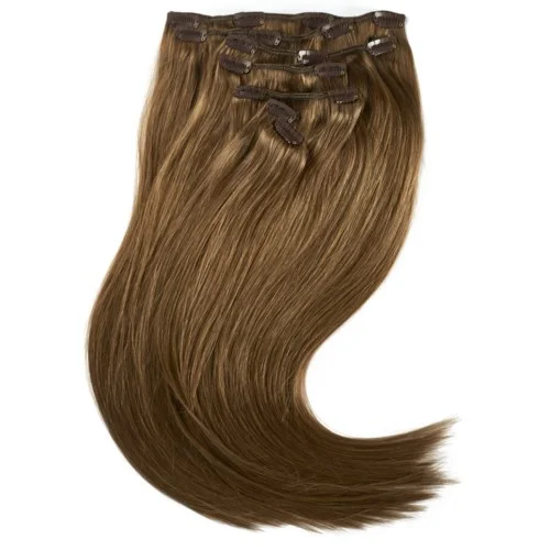Rapunzel of Sweden Classic Clip-ins Straight / Medium Volume / 7 pieces 40 cm 5.0 Brown v:3767430
