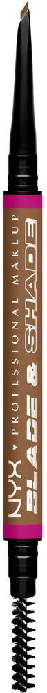 NYX PROFESSIONAL MAKEUP Blade & Shade Brow Pencil 02 Blonde v:9353345 NYX PROFESSIONAL MAKEUP Blade & Shade Brow Pencil 02 Blonde v:9353345