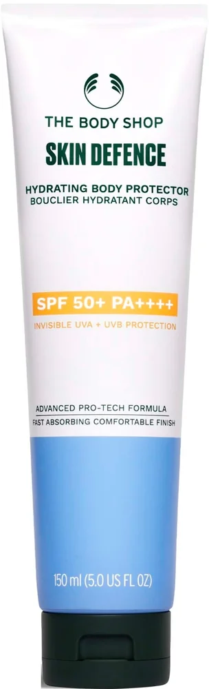 The Body Shop Skin Defence Hydrating Body Protector SPF 50+ PA++++ 150 ml v:1486485 The Body Shop Skin Defence Hydrating Body Protector SPF 50+ PA++++ 150 ml v:1486485