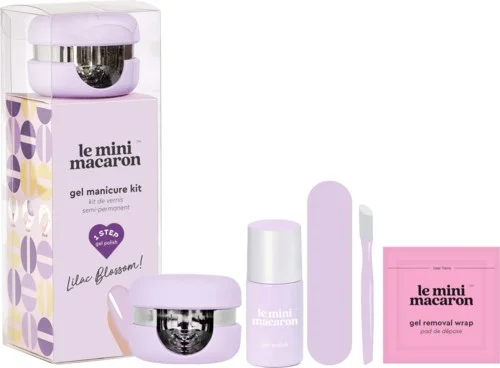 Le Mini Macaron Gel Manicure Kit Lilac Blossom v:9432613 Le Mini Macaron Gel Manicure Kit Lilac Blossom v:9432613