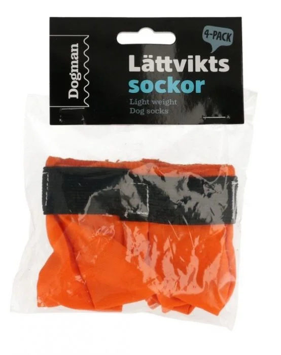 Dogman Lett hundesokk 4p Oransje XL v:7706981 Dogman Lett hundesokk 4p Oransje XL v:7706981