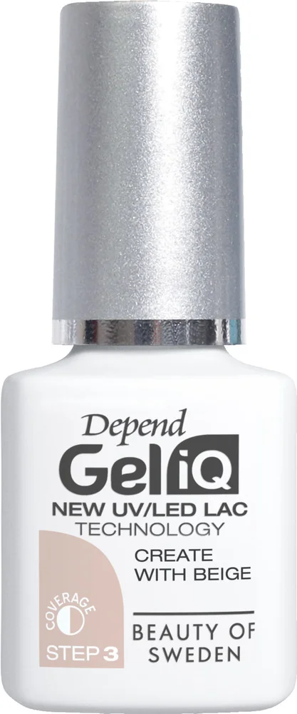Gel iQ Nail Polish Create With Beige - Depend v:5872496